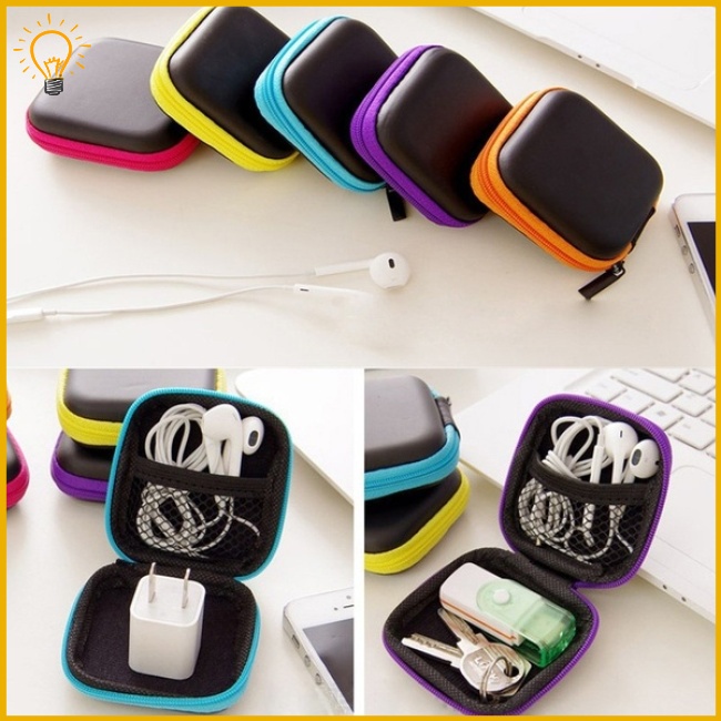 Túi eva Đựng Bảo Vệ Tai Nghe Cáp Sạc usb Tiện Dụng