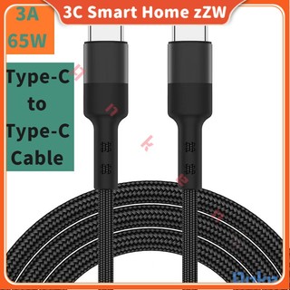 Mới Cáp Sạc Nhanh pd 65w 25w type c Sang type c Cho Điện Thoại samsung rog