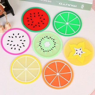 Miếng lót ly hình trái cây silicon VANPH