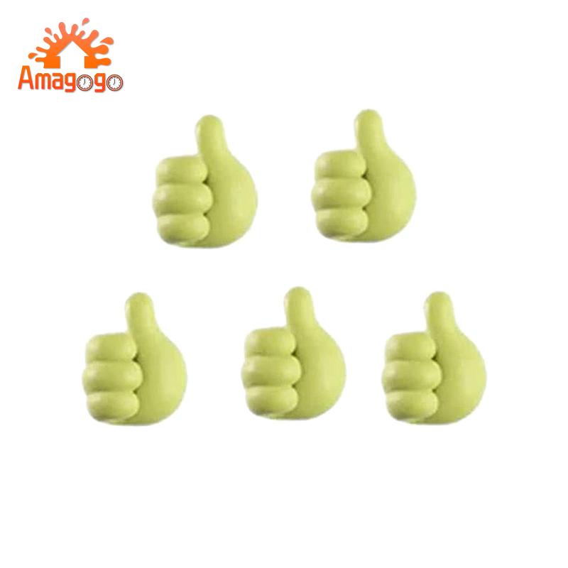 Bộ 5 Kẹp Giữ Dây Cáp Hình Ngón Tay Cái