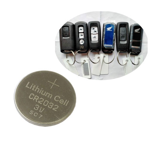 Pin chìa khoá ô tô PANASONIC 3V Lithium CR2025 CR2032 phù hợp mọi dòng xe Toyota Huyndai honda mazda mercedes bmv lexus