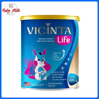 Sữa bột dinh dưỡng vicinta lon 800g dễ uống, tăng cân cho bé