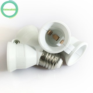 Chuôi Đèn Chuyển Đổi E27 Sang 2 - E27 E27 Dùng Cho Đèn LED E27