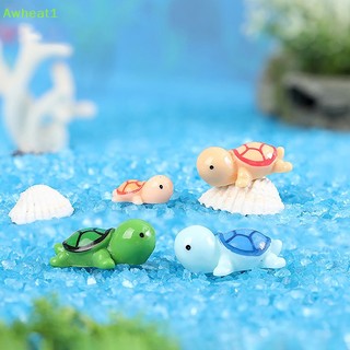 Set 3 mô hình rùa mini trang trí sân vườn / tiểu cảnh mới