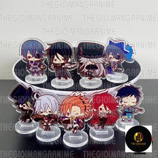 ( ngẫu nhiên 1 cái ) Standee mini HẮC QUẢN GIA Kuroshitsuji mica trong acrylic Mô hình anime chibi trang trí