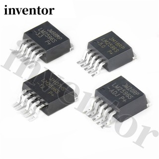 Bộ 5 linh kiện điện tử lm2596s-adj lm2596s-5.0 lm2596s-3.3 lm2596hvs-adj lm2596hvs-5.0 lm2596s-12 lm2596s lm2596hs lm2596hs lm2596 to-263