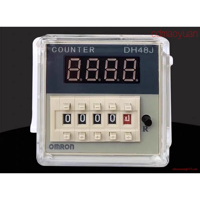 Omron DH48J-11A-8 (H7CN) Màn hình kỹ thuật số điện tử Preset Bộ đếm tích lũy Chức năng bộ nhớ mất đi