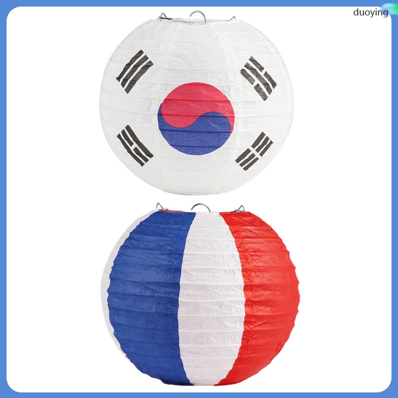 Đèn Lồng Trang Trí Tiệc Ngoài Trời Treo Đèn Chùm Trang Trí Đám Cưới Cho Lễ Cờ Hàn Quốc Lễ Hội Giấy N