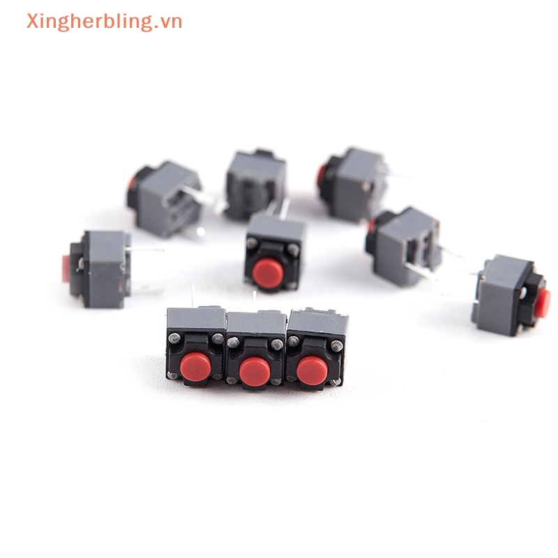 Set 10 Nút Công Tắc Micro Không Dây 6 * 6 * 7.3