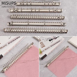 MISUPS Kẹp Hồ Sơ/ Tài Liệu Bằng Kim Loại Có Thể Thay Thế Mẫu Mới DIY Dành Cho Văn Phòng A4 / B5/A5/A6/A7