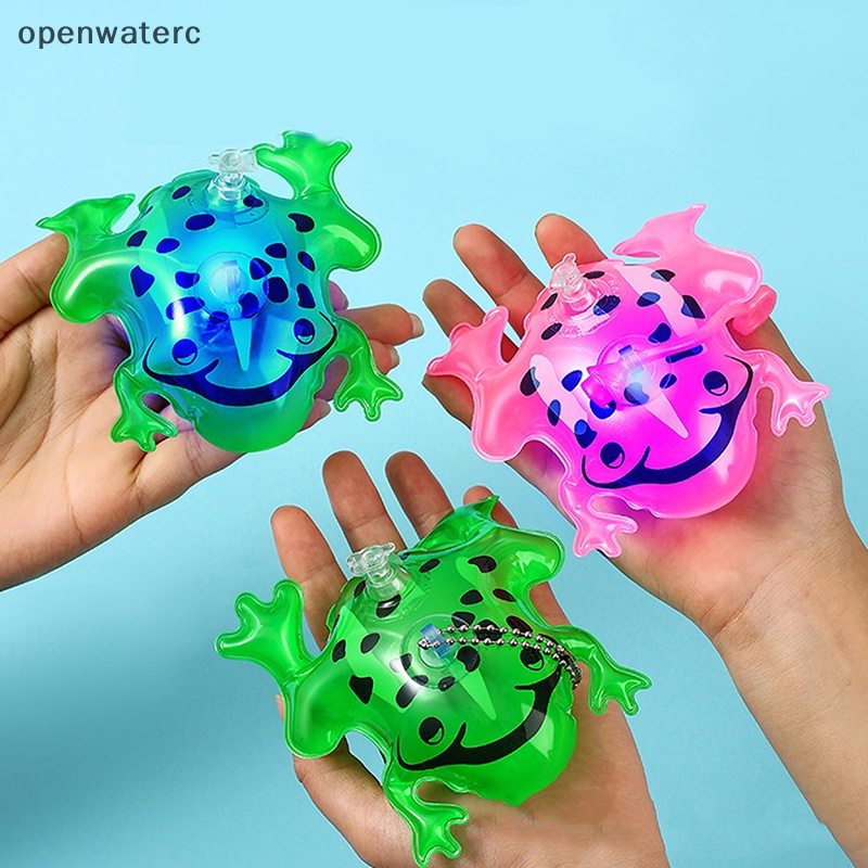 Openwaterc 1 Đồ Chơi Bơm Hơi mini Hình Ếch Xanh Cóc Vui Nhộn Trang Trí Tiệc Sinh Nhật / Đám Cưới vn