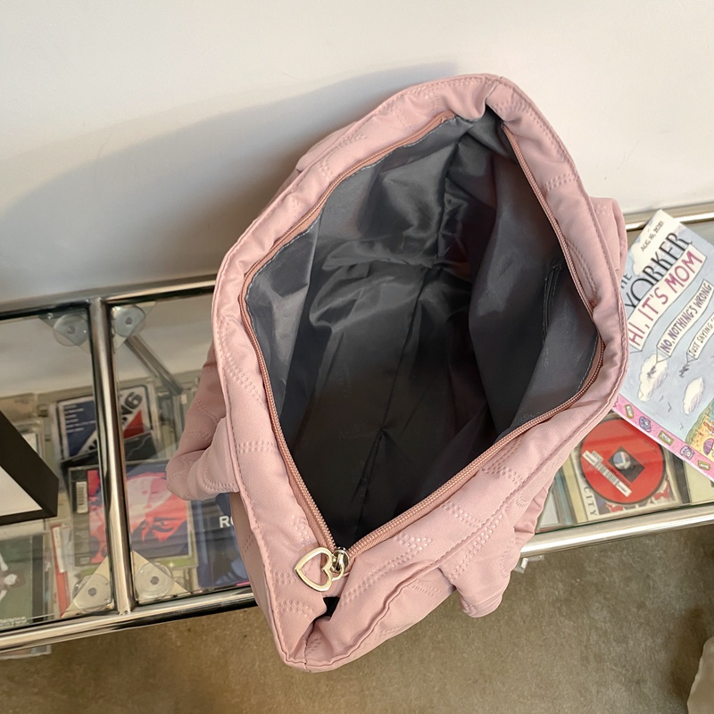 Túi Xách Vải Màu Trơn Cỡ Lớn Thời Trang Nữ Dễ Thương