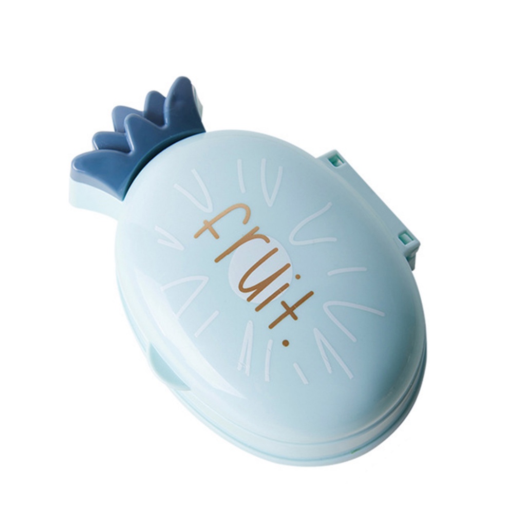 Giá Đỡ Đựng Xà Phòng Có Nắp Đậy Hình Quả Dứa Dành Cho Phòng Tắm