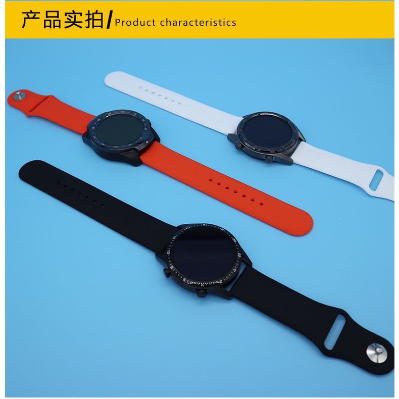 Phù Hợp Dây Đeo Silicon Thoáng Khí Thân Thiện Với Da 46mm42mm Cho Đồng Hồ Thông Minh vivo watch 2