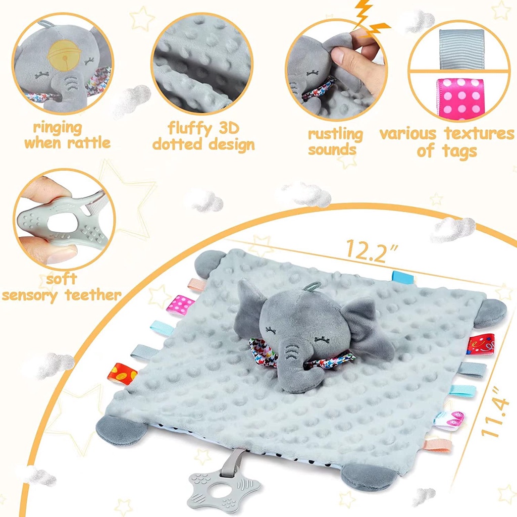 READY STOCK BABY PLUSH TOYS / COMFORT TOWEL / BABY STUFFED TOY