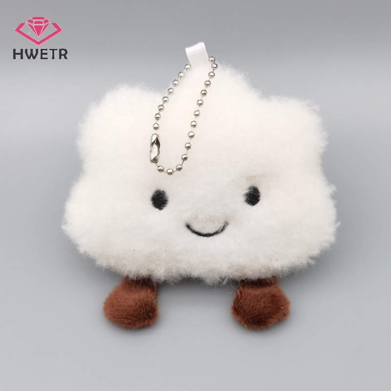 Móc Khóa Hình Đám Mây Nhồi Bông Đáng Yêu Mới