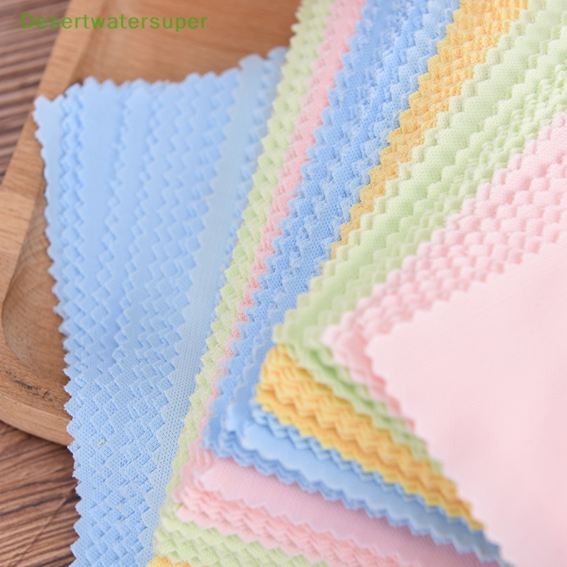 Set 10 Khăn Lau Kính / Màn Hình Điện Thoại / Máy Ảnh Bằng Sợi microfiber dsvn