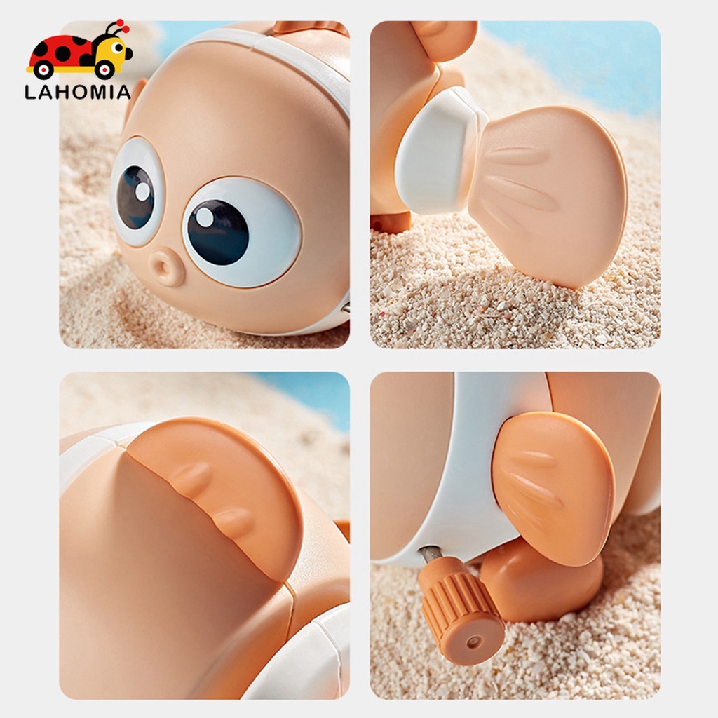 LAHOMIA Đồ Chơi Bồn Tắm Hình Cá Lên Dây Cót Vui Nhộn Cho Bé