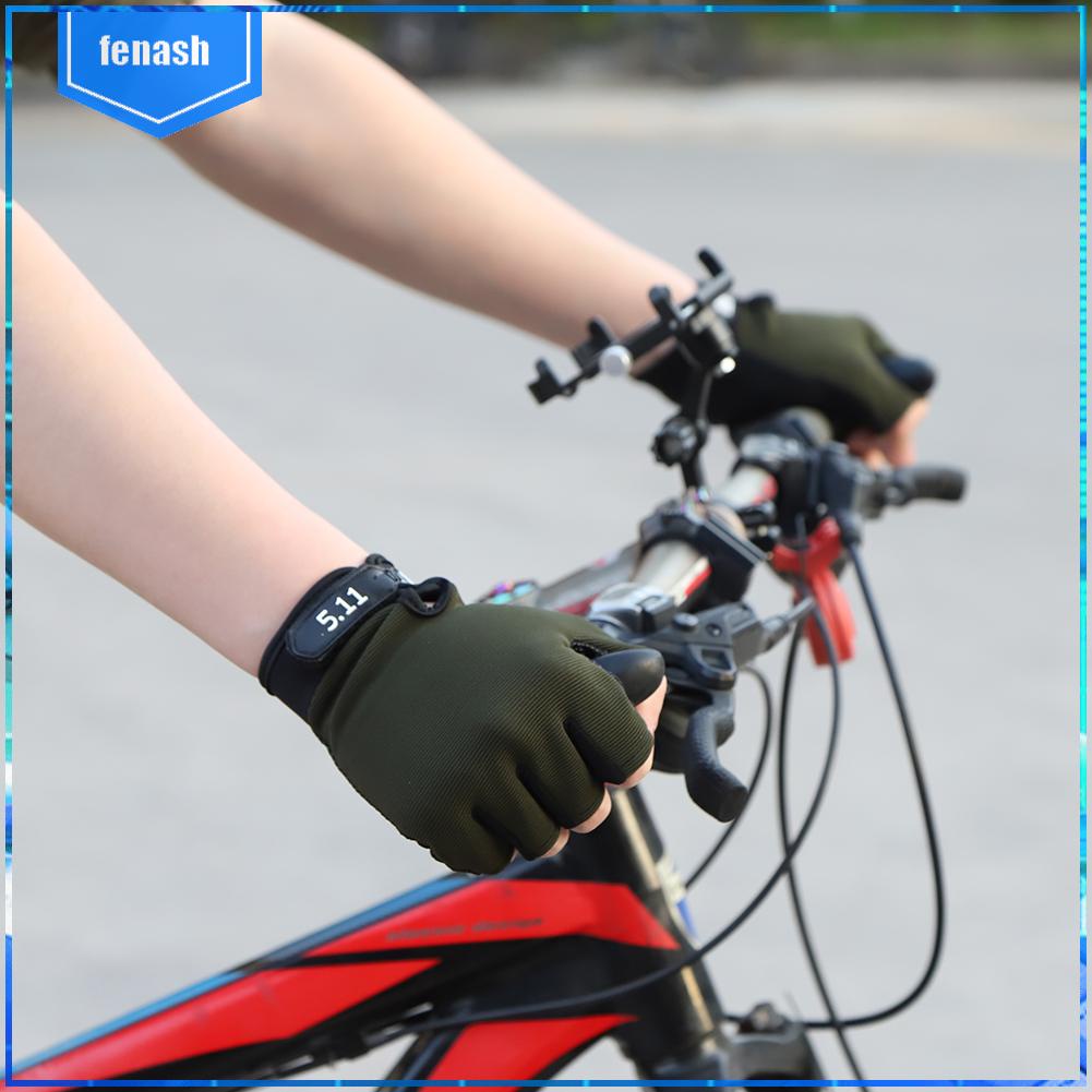 Găng Tay Hở Ngón Chống Trượt Thoáng Khí