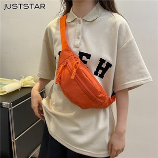 Juststar Túi Đeo Chéo Ngực Sức Chứa Lớn Phong Cách Hàn Quốc Thời Trang Cho Nữ
