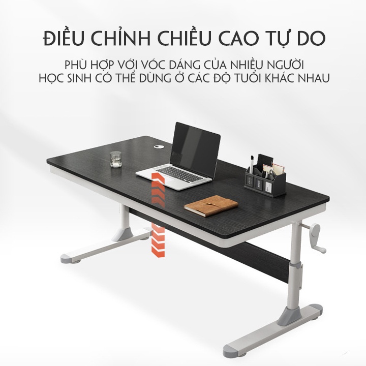 Bàn Làm Việc Bàn Học Sinh Cao Cấp Nâng Hạ Chiều Cao Dailyhousehold Kích Thước 100CM