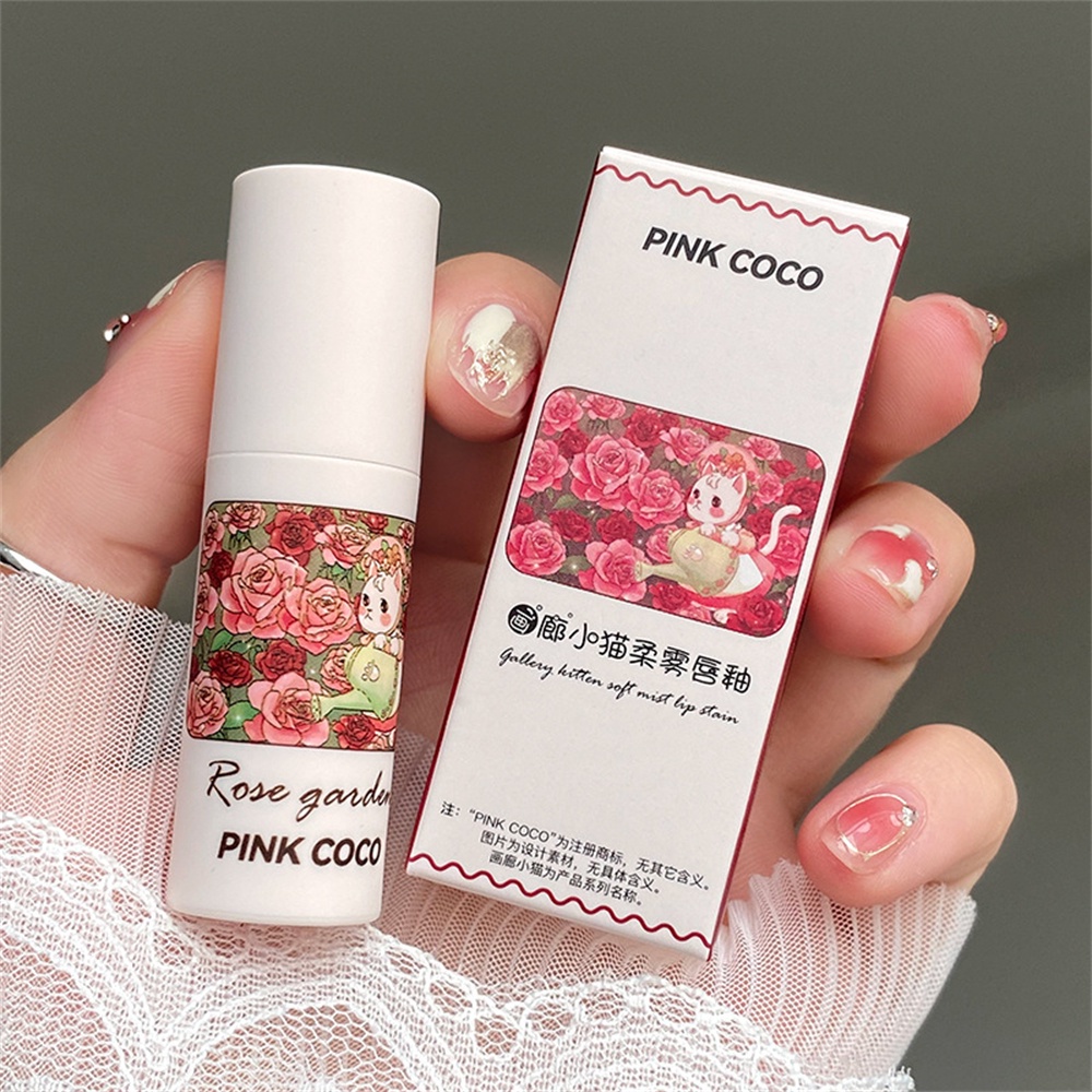 Pink Coco Son Kem Màu Lì Mềm Mịn Làm Trắng Môi