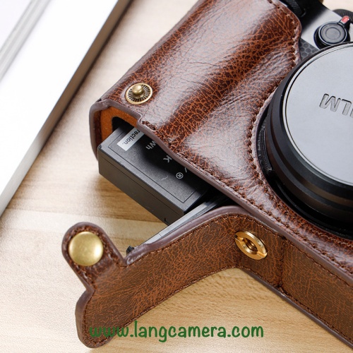 Bao Da -  Halfcase Fujifilm X100V - Mẫu Mới