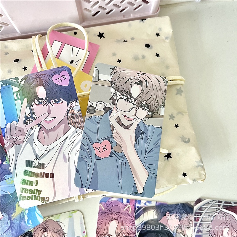 Bộ Thẻ Hình Truyện Tranh Hàn Quốc 3 inch