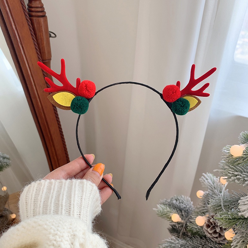 Băng Đô Cài Tóc Hình Tuần Lộc Giáng Sinh 2024