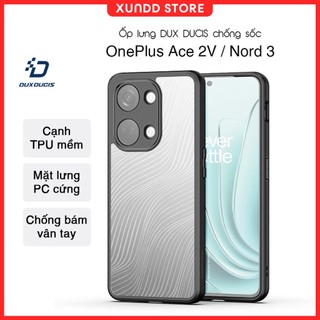 Ốp lưng dux ducis oneplus ace 2 / ace 2v / oneplus ace 2 pro viền tpu, mặt lưng pc chống bám vân tay