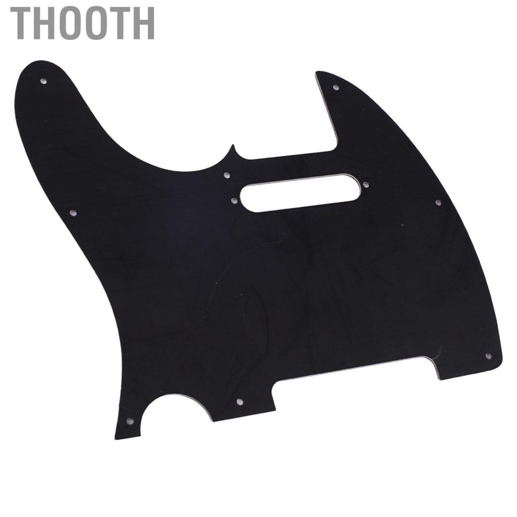 Thooth Guitar Pickguard Thay thế vết xước điện cho Telecaster HR6