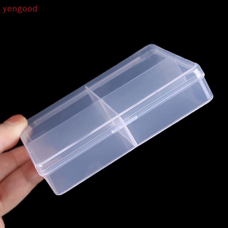 Dpfksp Nhựa Vuông Trong Suốt Hộp Bảo Quản Vật Dụng Nhỏ Đồ Lặt Vặt Tổ Chức Hộp Đựng Trang Sức Hạt Hộp Đựng Dụng Cụ Phụ Kiện