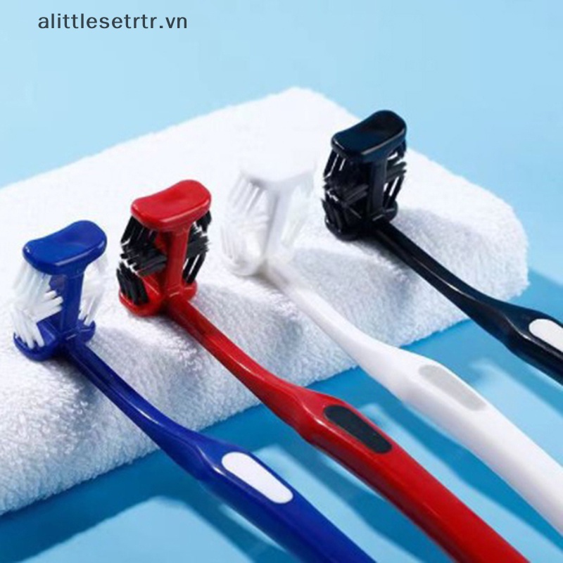 Bàn Chải Đánh Răng 6 Mặt Lông Mềm Làm Sạch Sâu Cho Người Lớn vn