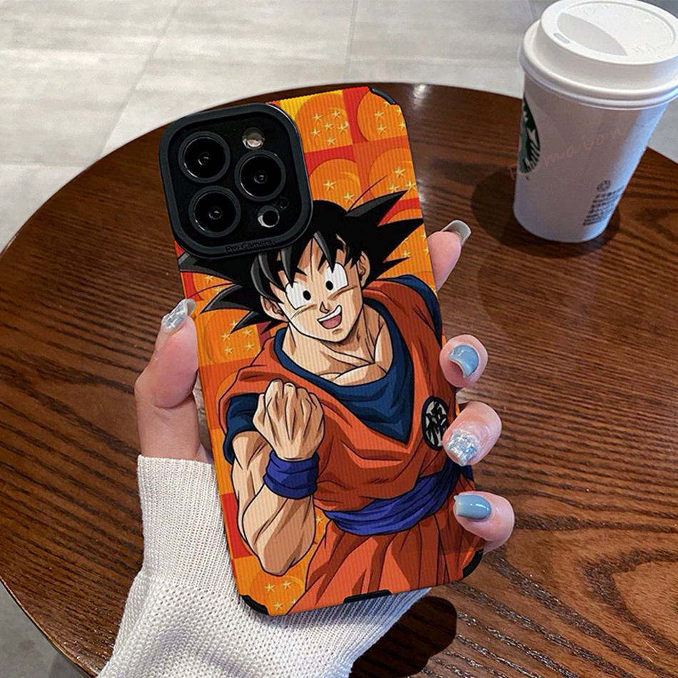 Ôp Điện Thoại Silicon Dẻo Họa Tiết dragon ball Cho iphone 15 11 12 13 14 pro max 11pro 13pro 7 8 plus x xr xs max se 2020 Ốp