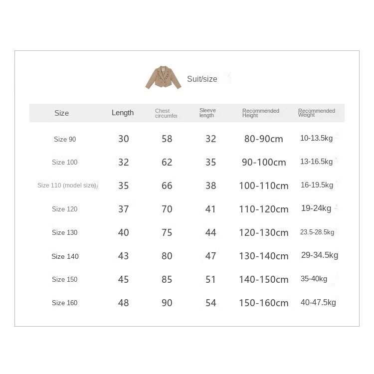 Bộ Áo Khoác + Chân Váy Phong Cách Mỹ Thời Trang Xuân Thu Xinh Xắn Cho Bé Gái 110-160