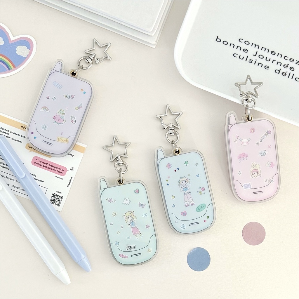 Khay Nam Châm Đựng Thẻ id / Điện Thoại y2k 1 inch