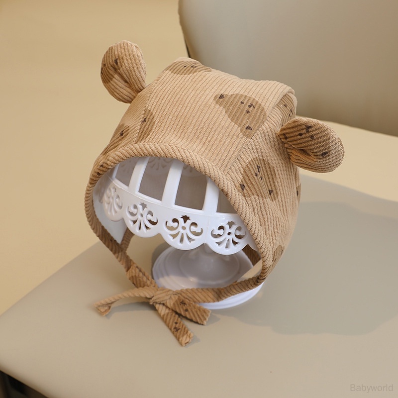 Mũ Tai Gấu Hoạt Hình Xinh Xắn Cho Bé