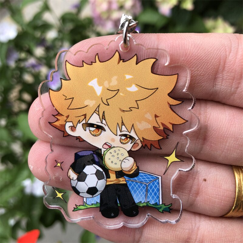 Móc khoá BLUE LOCK Isagi Yoichi Seishiro Nagi Cosplay Keychain Anime Manga Nhật Bản Phụ Kiện Trang Trí tri decor