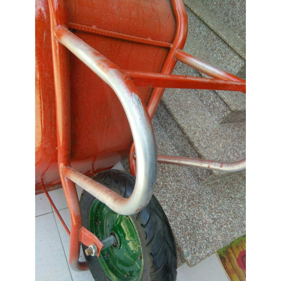 Xe rùa xây dựng, xe đẩy, xe cút kít chịu lực thùng sắt