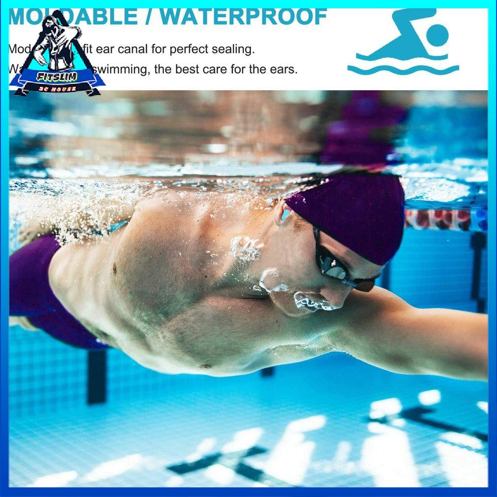 Diy Kneadable Soft Silicone Earplugs Reusable Waterproof