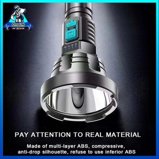 Super Powerful Led Flashlight Led-Osl Usb Three Modes [E/13]