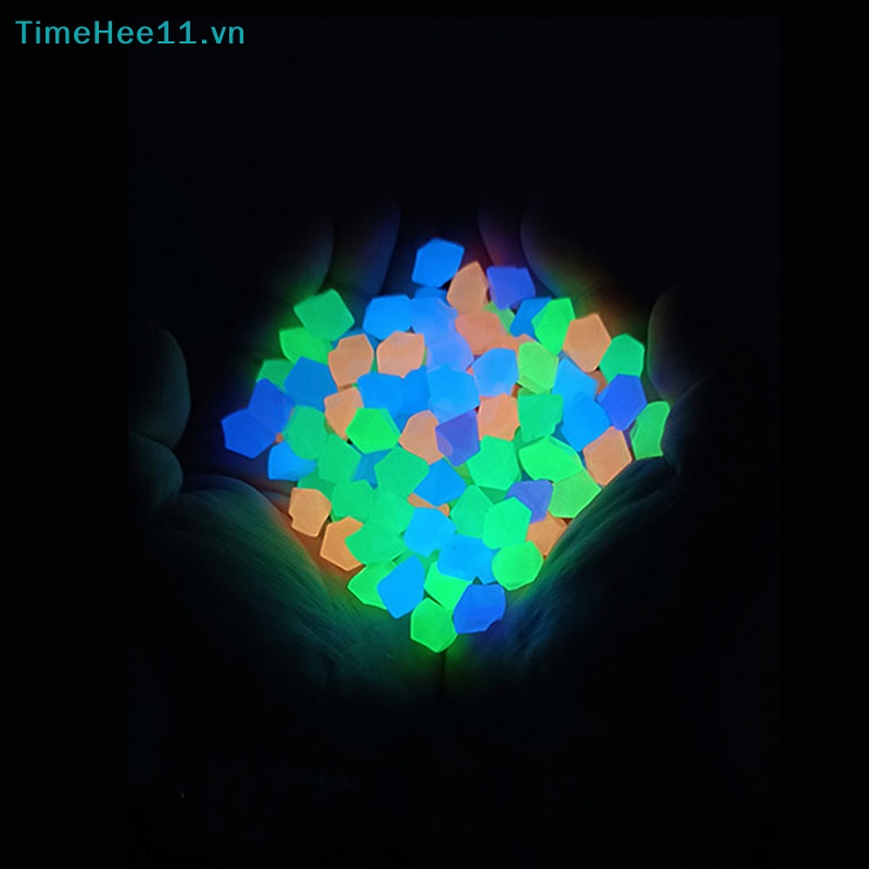 Timehee 50 Viên Đá Dạ Quang Trang Trí Sân Vườn vn