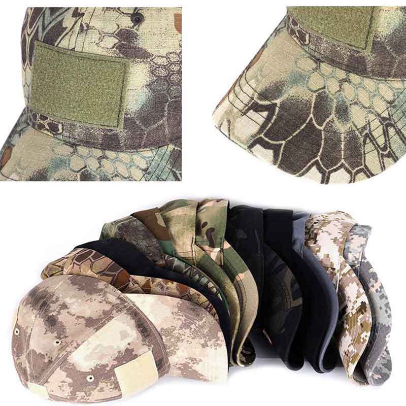 Mũ Lưỡi Trai Họa Tiết Rằn Ri Phong Cách Quân Đội Cho Nam