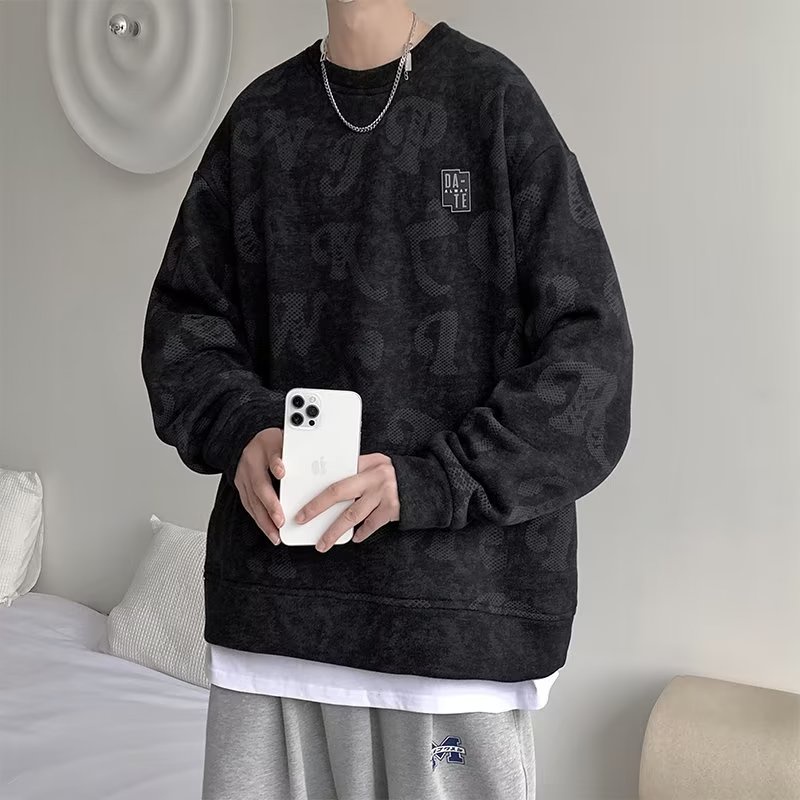 Áo nam Dài Tay plus size m-8xl