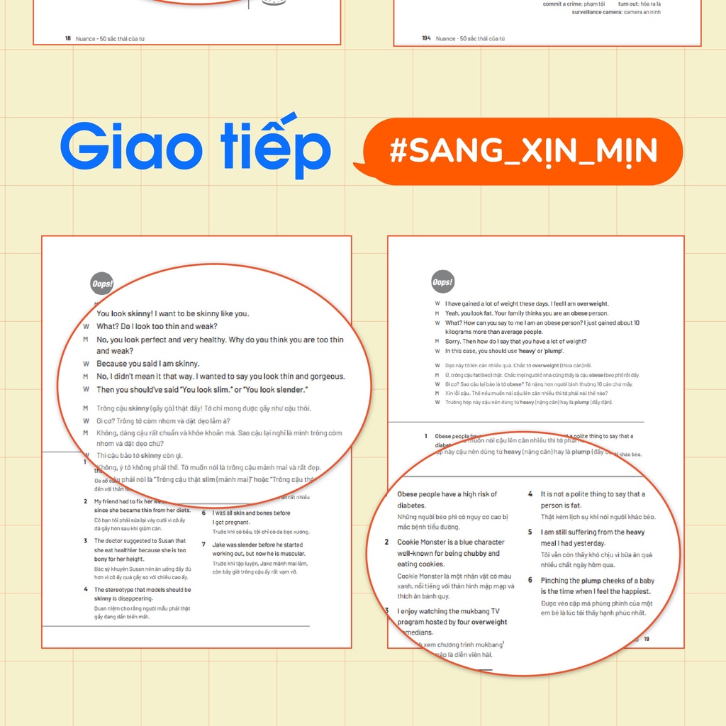 Sách NUANCE - 50 Sắc Thái Của Từ