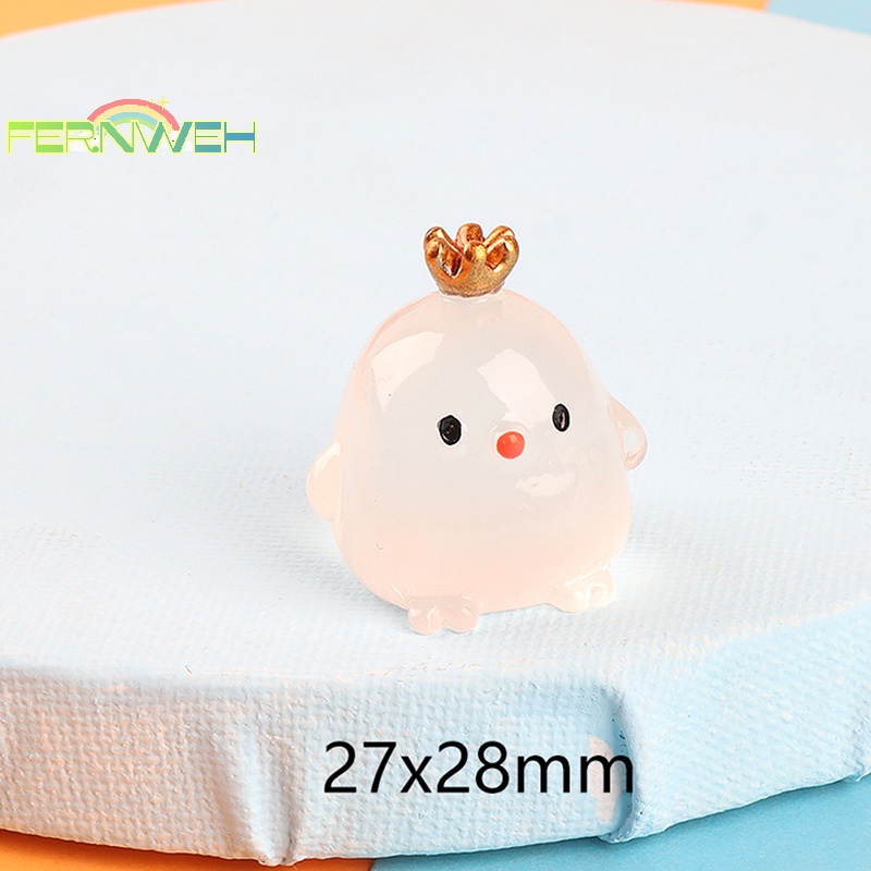 1 Vương Miện Gà Dạ Quang Trang Trí Phong Cảnh diy Sáng Tạo