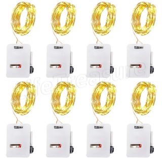 Dây đèn led 1 / 2m trang trí tiệc ngoài trời / tiệc cưới / giáng sinh chạy bằng pin