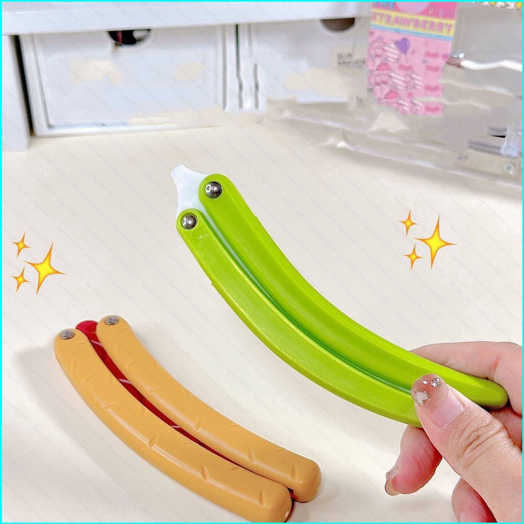 Star3 Đồ Chơi Dao Bướm Bướm Dao Nhấn Huấn Luyện Thú Cưng An Toàn