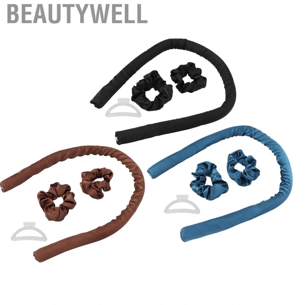 Beautywell No Heat Curling Rod Foam Hair Roller DIY Sleeping Heatless Curlers