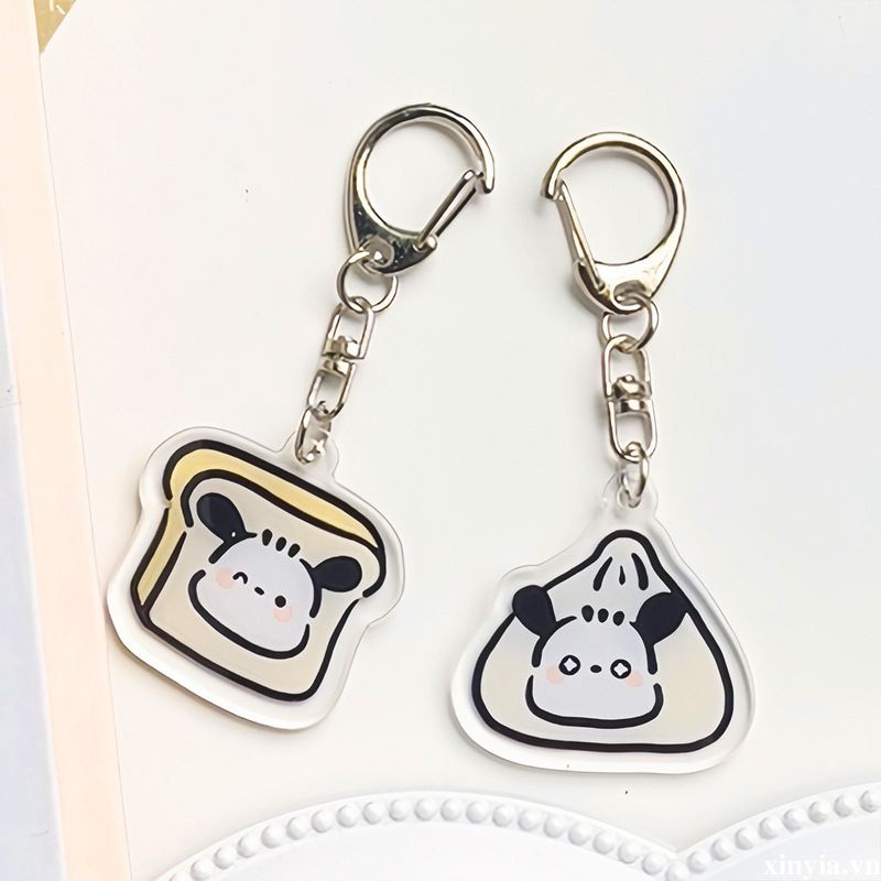 🌺🌺Móc Khóa Hình Chú Chó Sanrio Pacha Hoạt Hình Đáng Yêu